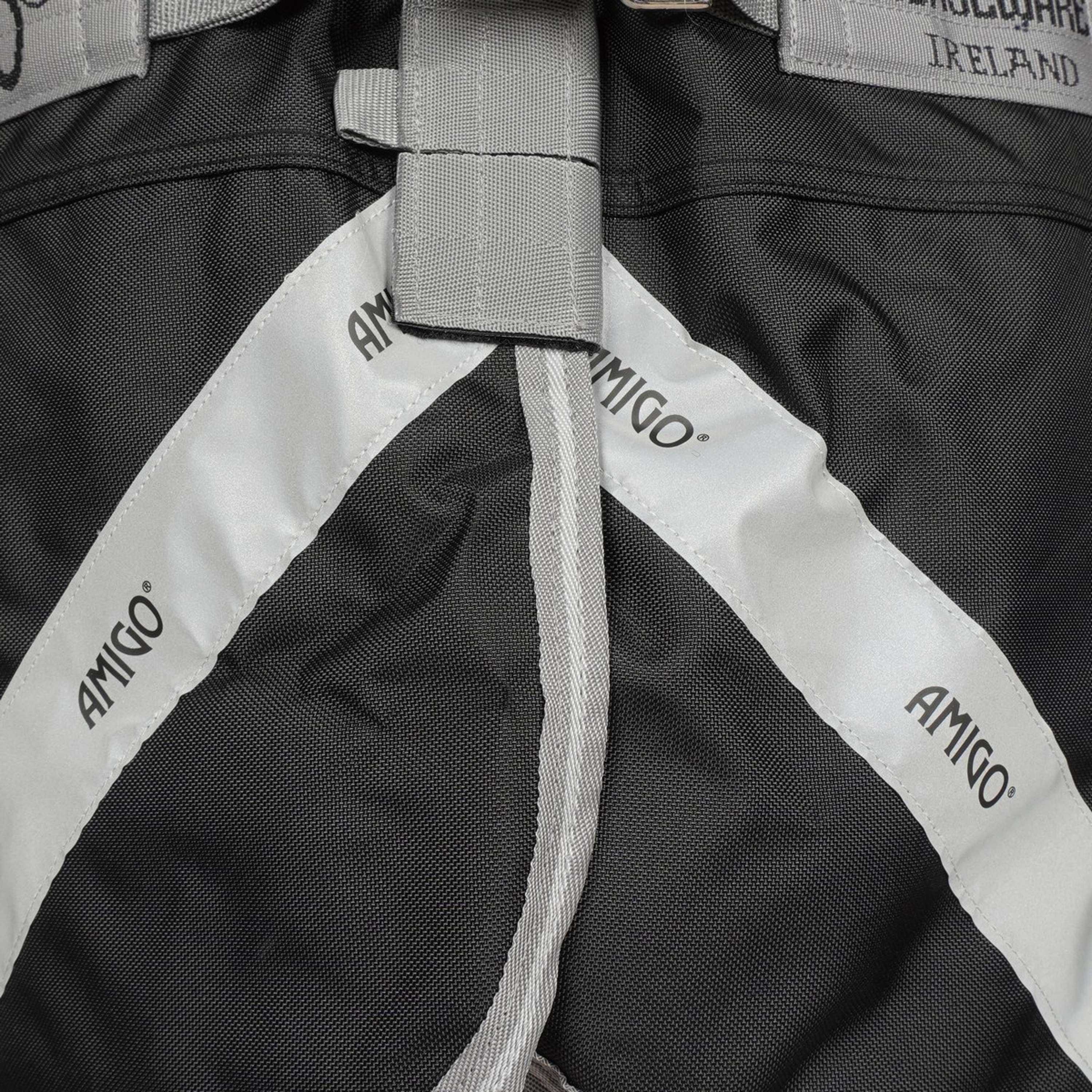 Amigo Bravo 12XL originale Turnout Lite 0g Black/Titanium Grey - Image 11