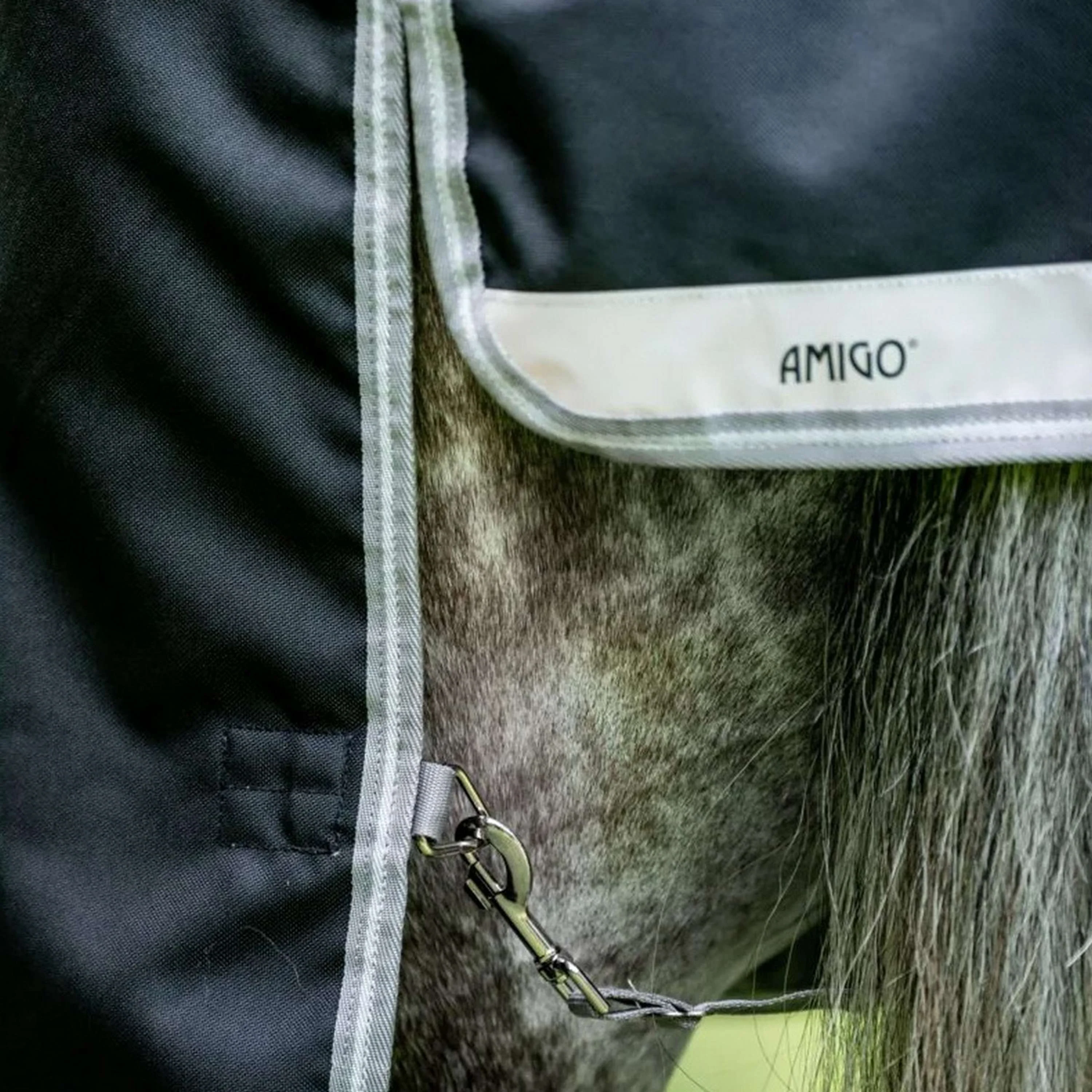 Amigo Bravo 12XL originale Turnout medio 250g Black/Titanium Grey - Image 6