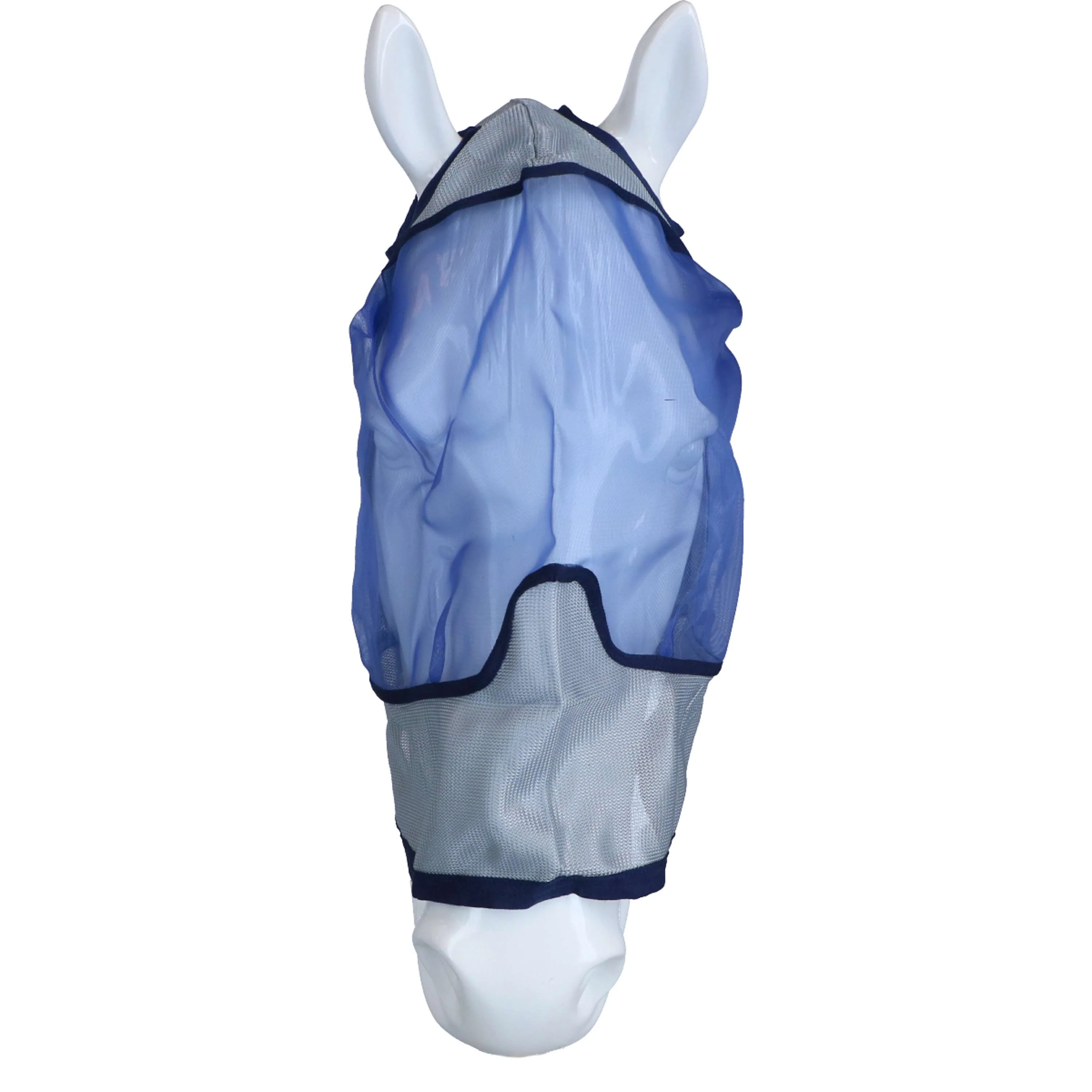 Bucas Buzz-Off Maschera Anti-Mosche Delux Blu - Image 3